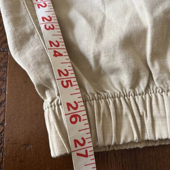 Gap Tan Chino Pants Zips At Bottom Size 16 NWT - Picture 8 of 11